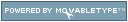 Powered by Movably Type